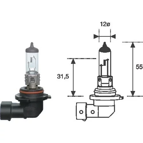 Žiarovka pre diaľkový svetlomet MAGNETI MARELLI 002577300000