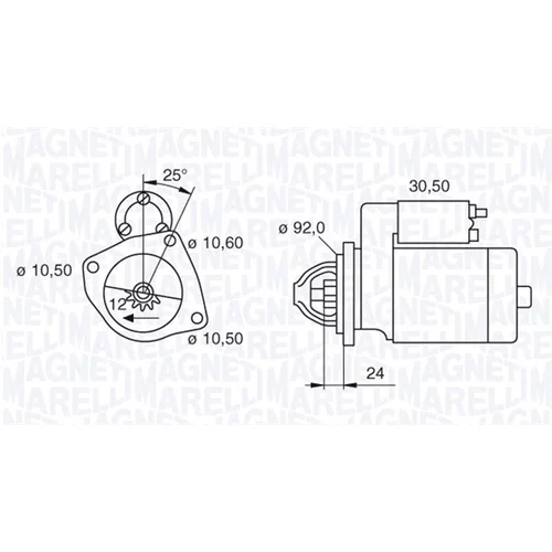 Štartér MAGNETI MARELLI 063280020010