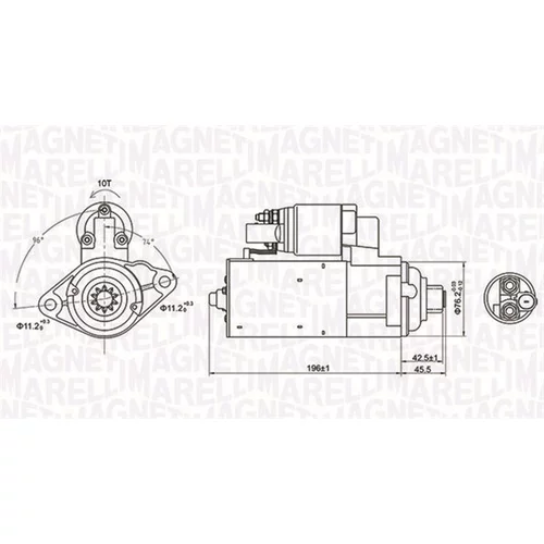 Štartér MAGNETI MARELLI 063721286010