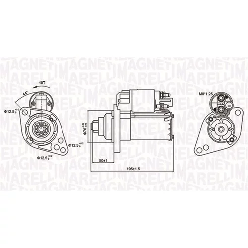 Štartér MAGNETI MARELLI 063721294010