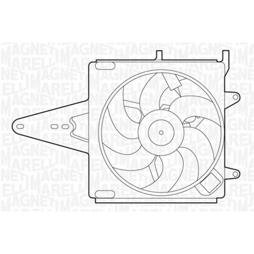 Ventilátor chladenia motora MAGNETI MARELLI 069422203010