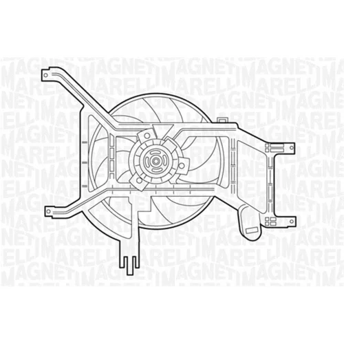 Ventilátor chladenia motora MAGNETI MARELLI 069422354010