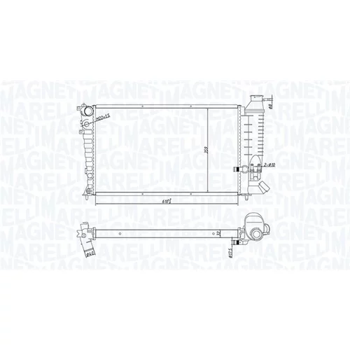 Chladič motora MAGNETI MARELLI 350213181800