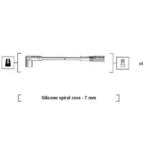 Sada zapaľovacích káblov MAGNETI MARELLI 941095720610