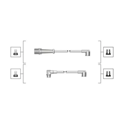 Sada zapaľovacích káblov MAGNETI MARELLI 941319170090