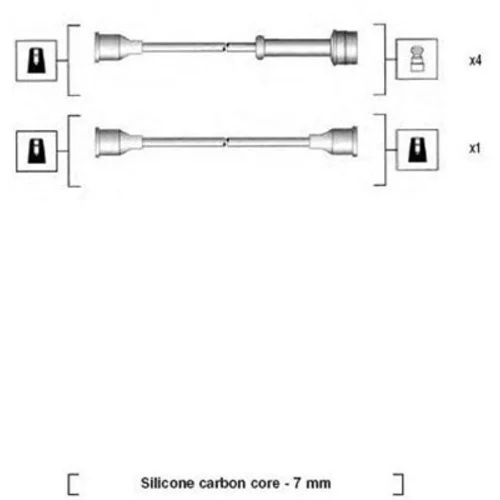 Sada zapaľovacích káblov MAGNETI MARELLI 941335100913