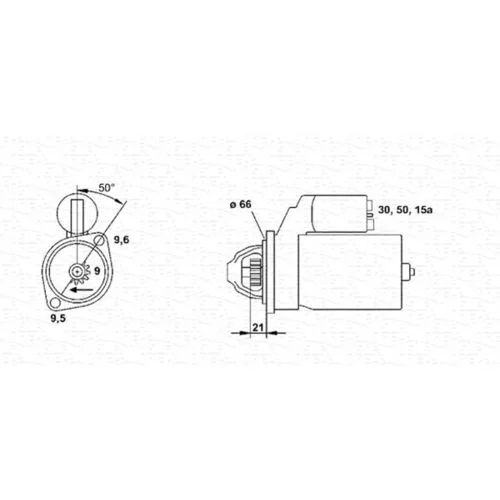 Štartér MAGNETI MARELLI 943251895010