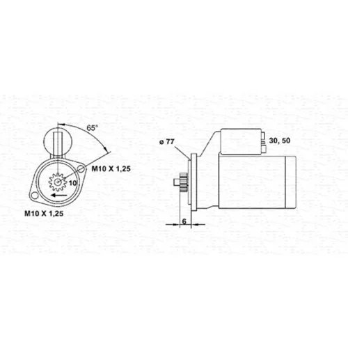 Štartér MAGNETI MARELLI 944241077010