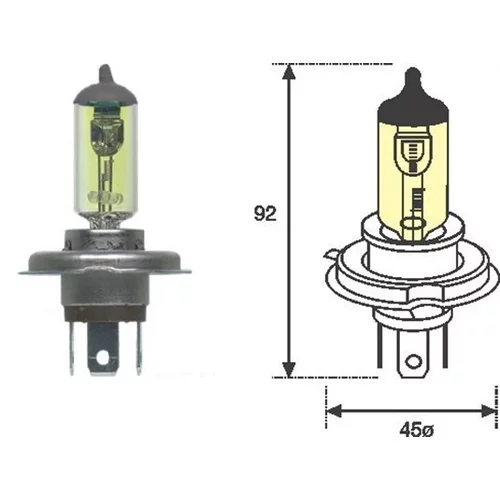 Žiarovka pre diaľkový svetlomet MAGNETI MARELLI 002575100000 - obr. 1