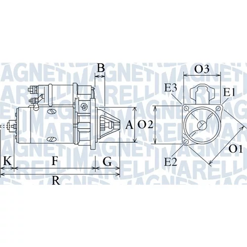 Štartér 063720325010 (MAGNETI MARELLI)