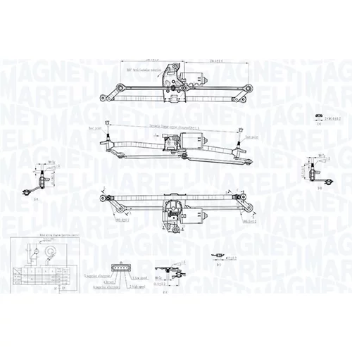 Systém čistenia skiel MAGNETI MARELLI 064351763010 - obr. 2