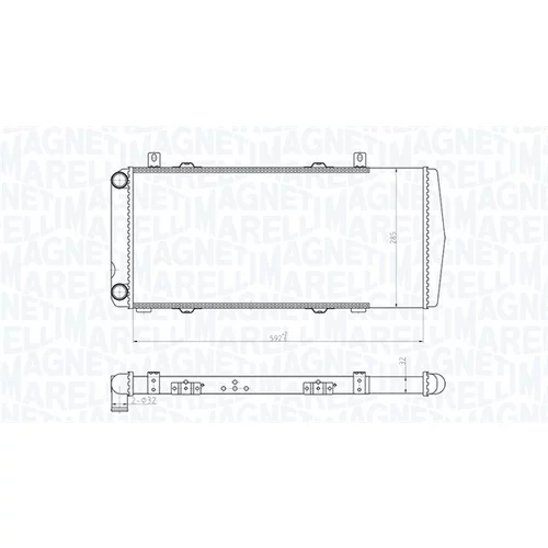 Chladič motora 350213180100 (MAGNETI MARELLI)