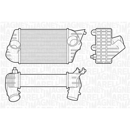 Chladič plniaceho vzduchu MAGNETI MARELLI 351319201430