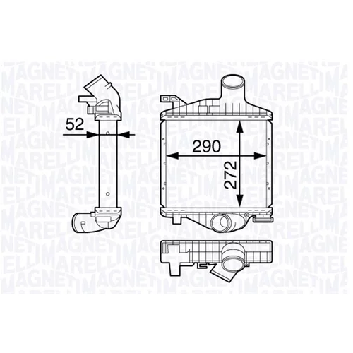 Chladič plniaceho vzduchu MAGNETI MARELLI 351319202220