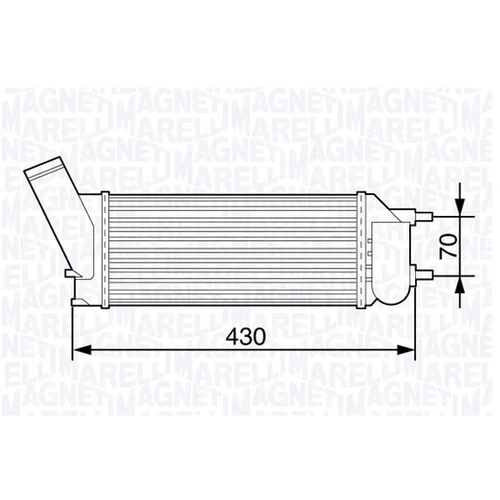 Chladič plniaceho vzduchu MAGNETI MARELLI 351319203530