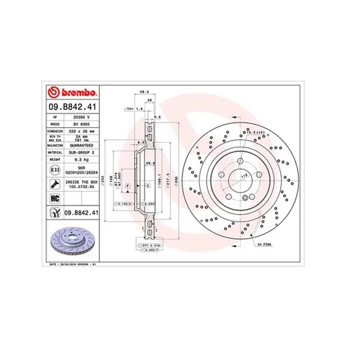 Brzdový kotúč MAGNETI MARELLI 360406118401