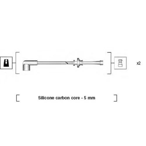 Sada zapaľovacích káblov MAGNETI MARELLI 941285020865