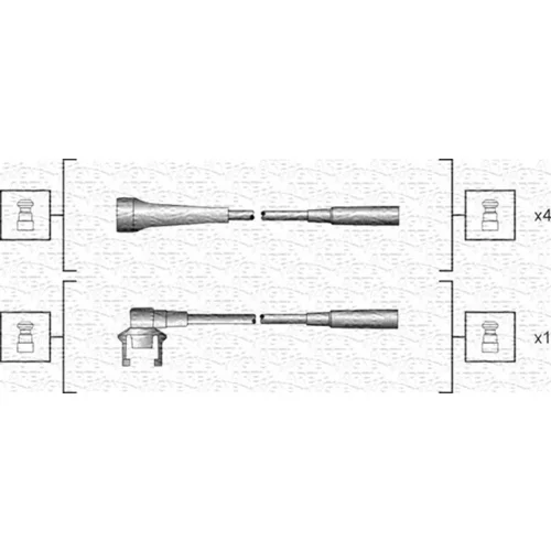 Sada zapaľovacích káblov MAGNETI MARELLI 941318111145