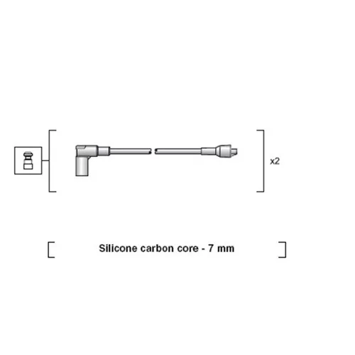 Sada zapaľovacích káblov MAGNETI MARELLI 941318111199