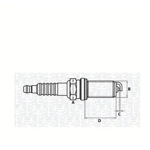 Zapaľovacia sviečka MAGNETI MARELLI 062000777304