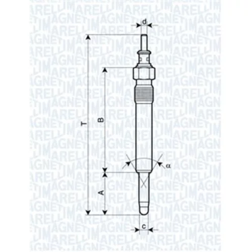Žeraviaca sviečka MAGNETI MARELLI 062900004304