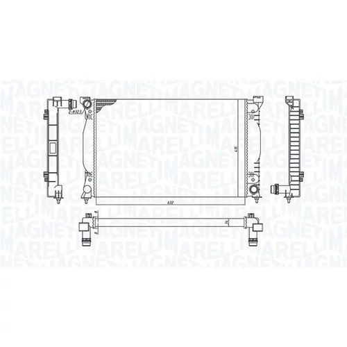 Chladič motora MAGNETI MARELLI 350213196700