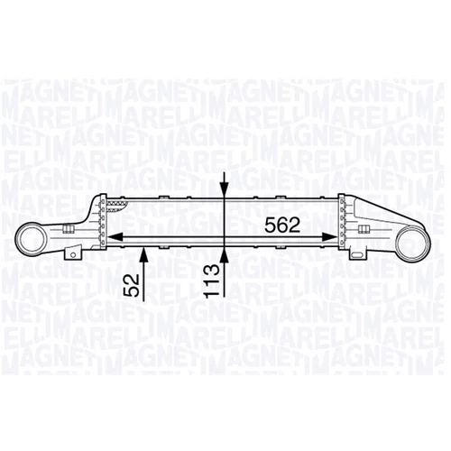 Chladič plniaceho vzduchu MAGNETI MARELLI 351319202120