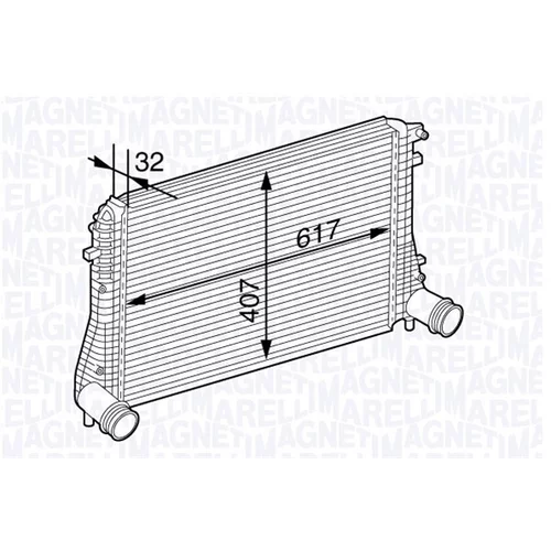 Chladič plniaceho vzduchu MAGNETI MARELLI 351319202840