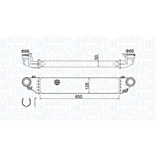 Chladič plniaceho vzduchu MAGNETI MARELLI 351319204280