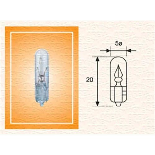 Žiarovka pre osvetlenie prístrojového panelu MAGNETI MARELLI 003722100000