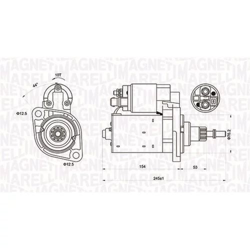 Štartér MAGNETI MARELLI 063720619010