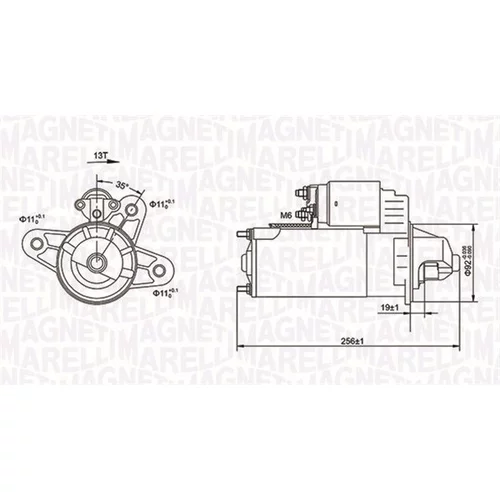 Štartér MAGNETI MARELLI 063720977010