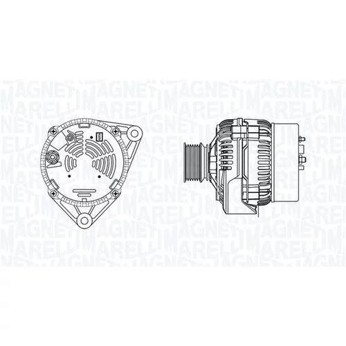 Alternátor MAGNETI MARELLI 063731062010