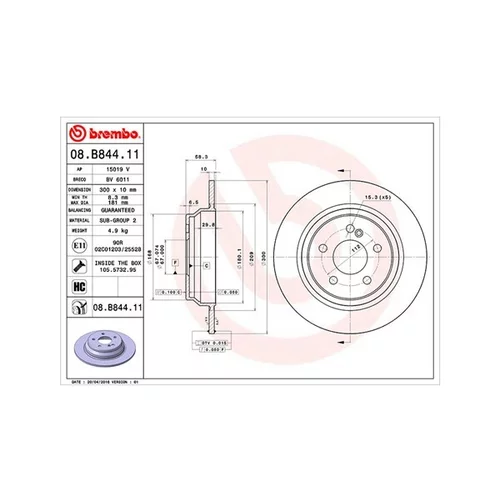 Brzdový kotúč MAGNETI MARELLI 360406116401