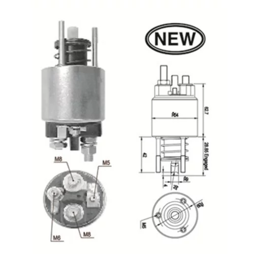 Elektromagnetický spínač pre štartér MAGNETI MARELLI 940113050556