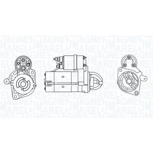 Štartér 063732265010 (MAGNETI MARELLI) - obr. 1