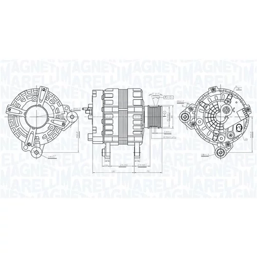 Alternátor MAGNETI MARELLI 063736193010