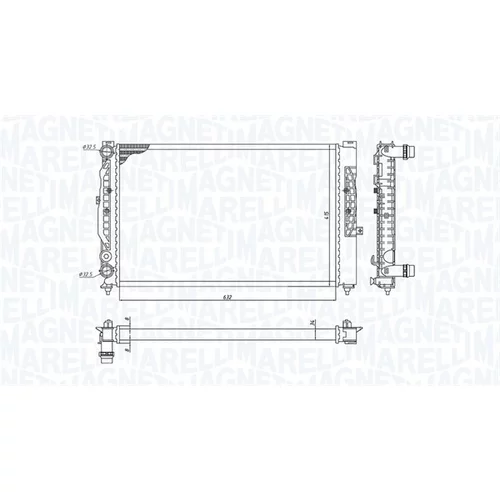 Chladič motora MAGNETI MARELLI 350213191700