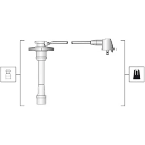 Sada zapaľovacích káblov MAGNETI MARELLI 941318111274