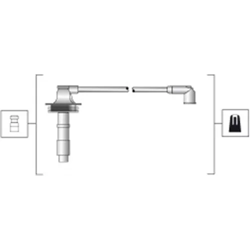 Sada zapaľovacích káblov MAGNETI MARELLI 941318111279