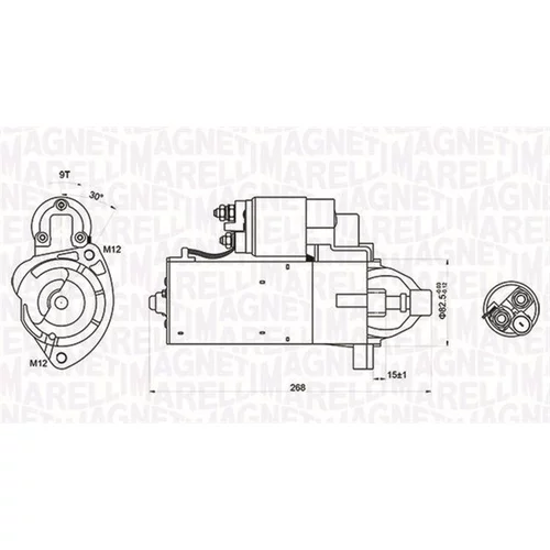 Štartér MAGNETI MARELLI 063721423010