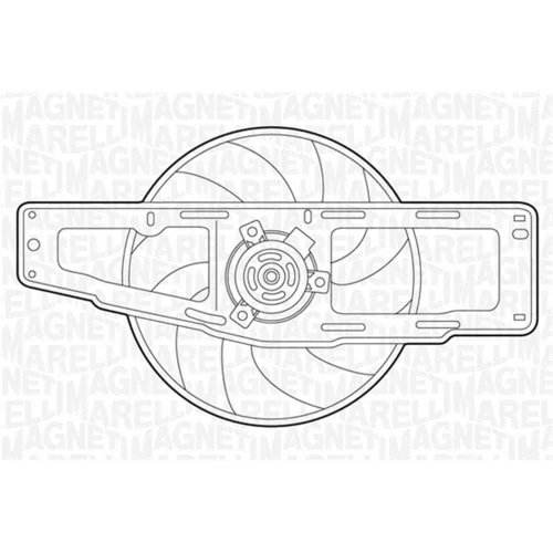 Ventilátor chladenia motora MAGNETI MARELLI 069422346010