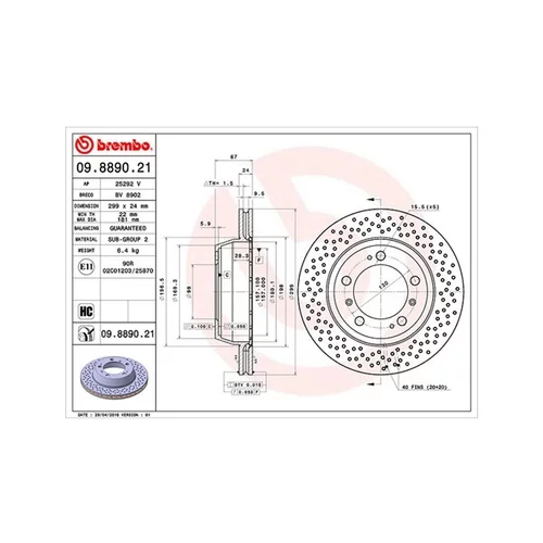 Brzdový kotúč MAGNETI MARELLI 360406125001