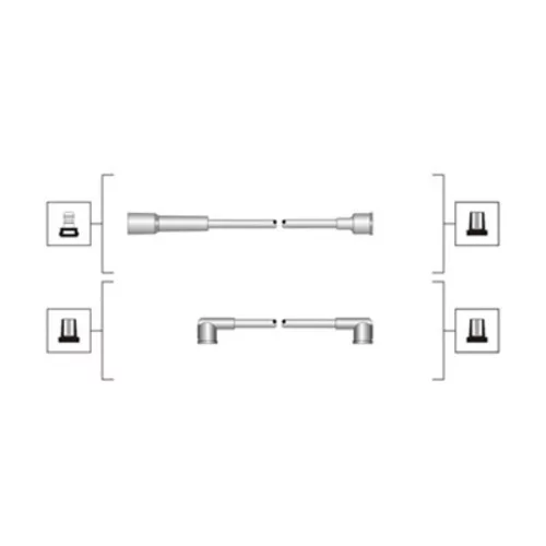 Sada zapaľovacích káblov MAGNETI MARELLI 941319170019