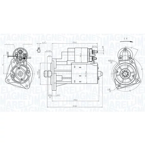 Štartér MAGNETI MARELLI 063720297010