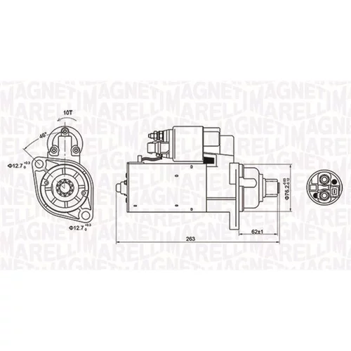 Štartér MAGNETI MARELLI 063721181010