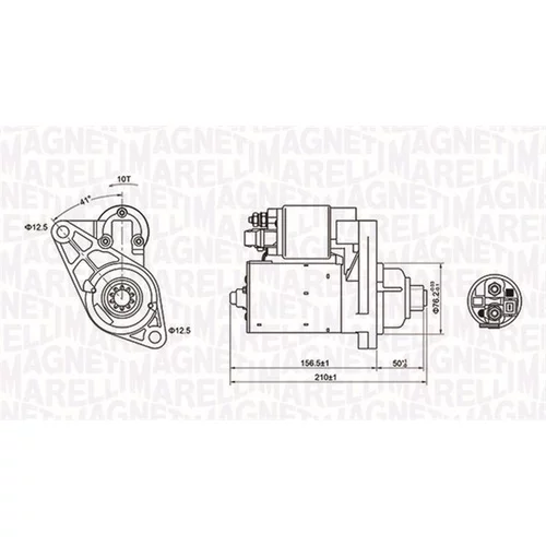 Štartér MAGNETI MARELLI 063721197010