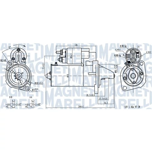 Štartér MAGNETI MARELLI 063720282010