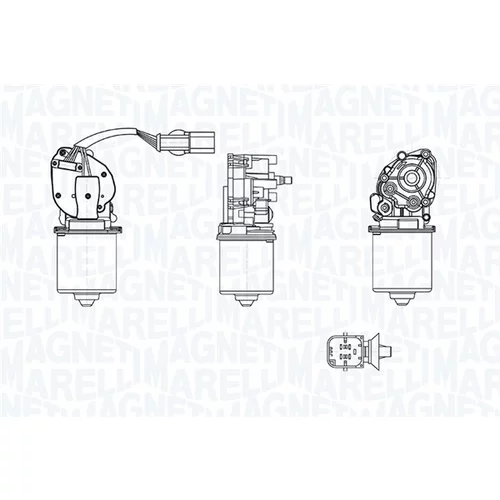 Motor stieračov MAGNETI MARELLI 064371501010