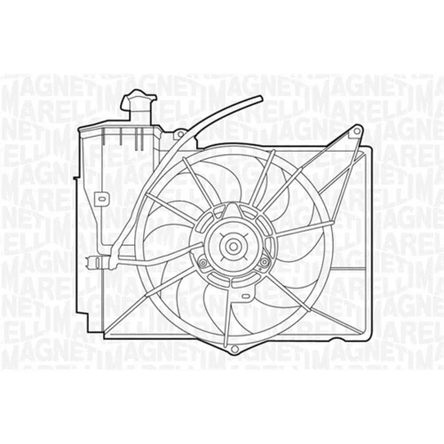 Ventilátor chladenia motora MAGNETI MARELLI 069422358010